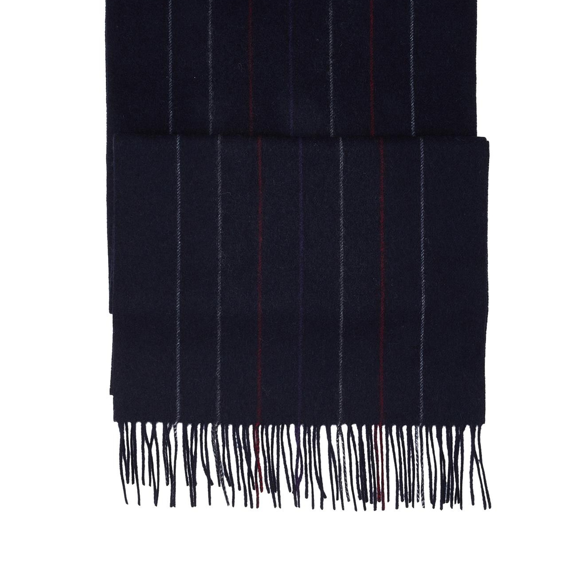 Network Erkek Lacivert Yün Atkı