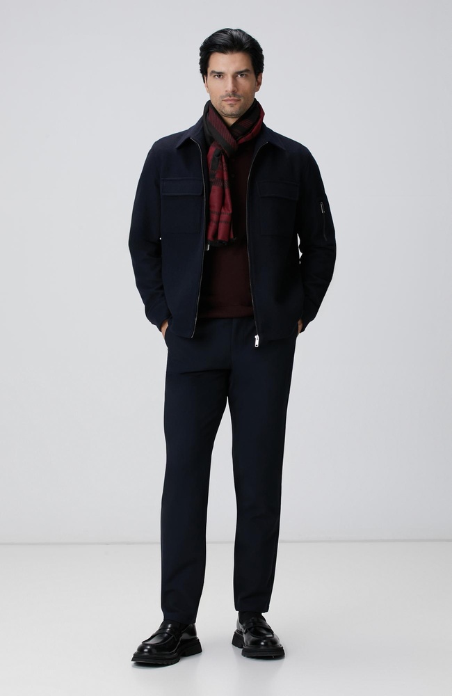  Network Erkek Lacivert Casual Pantolon