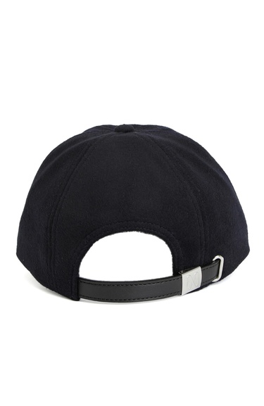  Network Erkek Lacivert Yün Karışımlı Cap Şapka