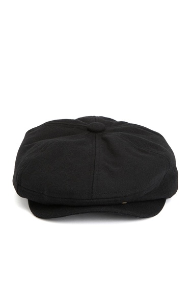  Network Erkek Siyah Yün Karışımlı Şapka