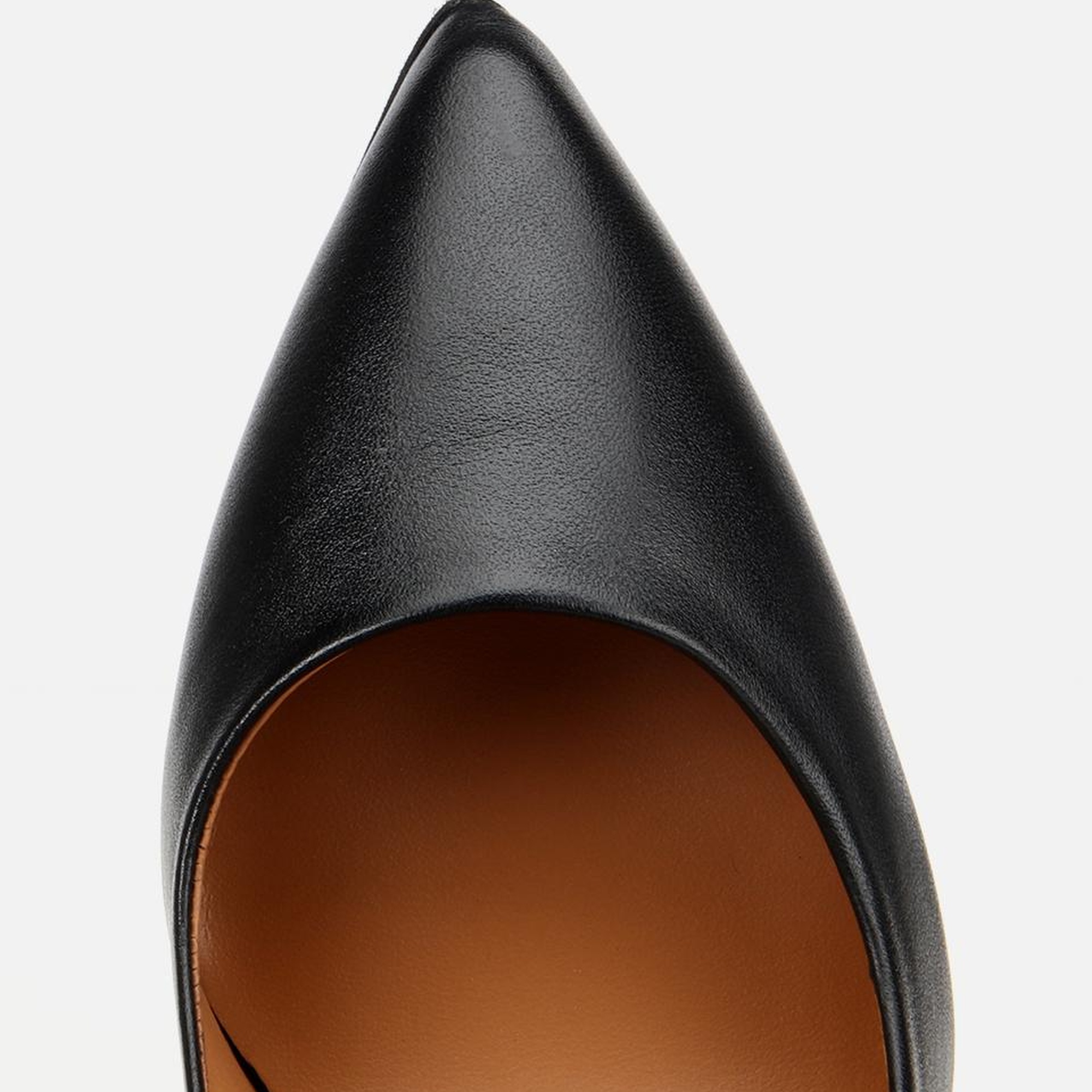 Kadın Deri Siyah Stiletto