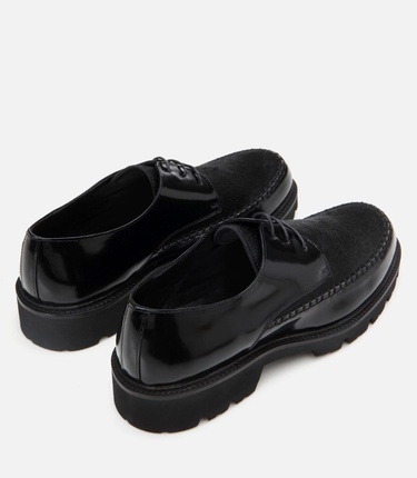  Erkek Deri Siyah Günlük Ayakkabı