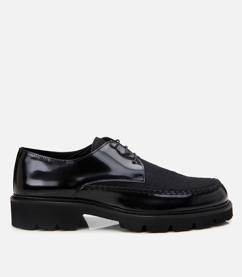  Erkek Deri Siyah Günlük Ayakkabı