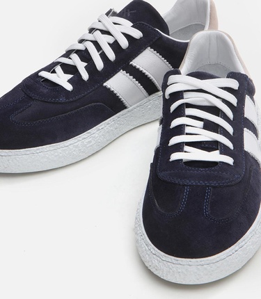  Erkek Deri Lacivert Günlük Ayakkabı