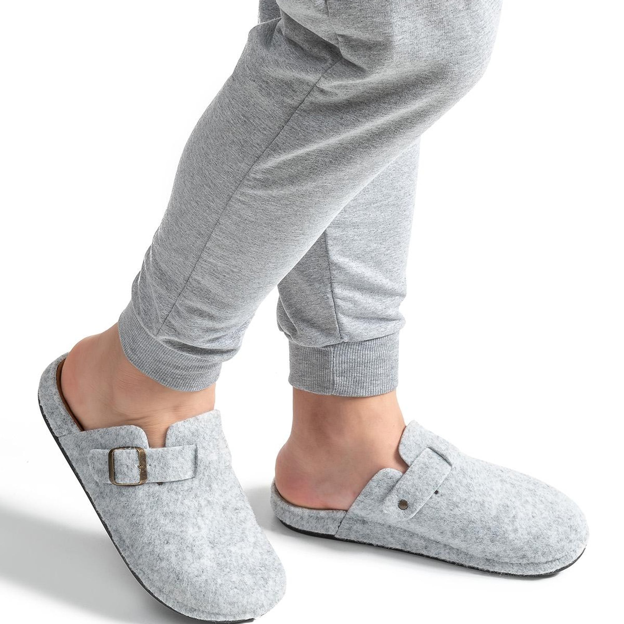 Manu Erkek Ev Terliği Gri 41/45