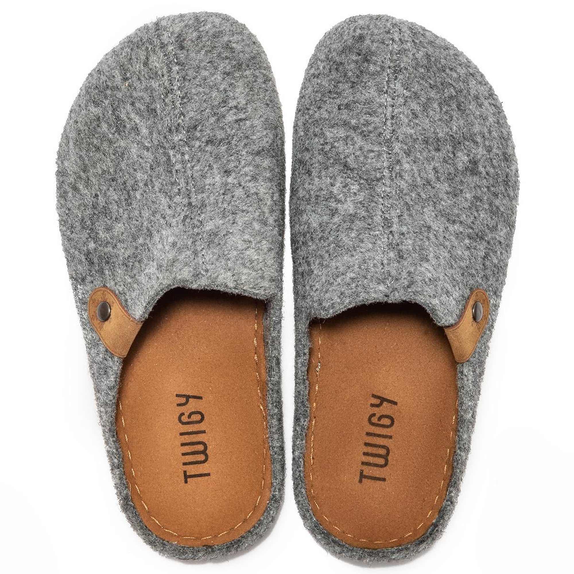 Teina Kadın,Garson Boy Ev Terliği Füme 36/40