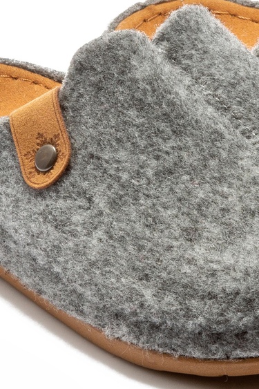  Teina Kadın,Garson Boy Ev Terliği Füme 36/40