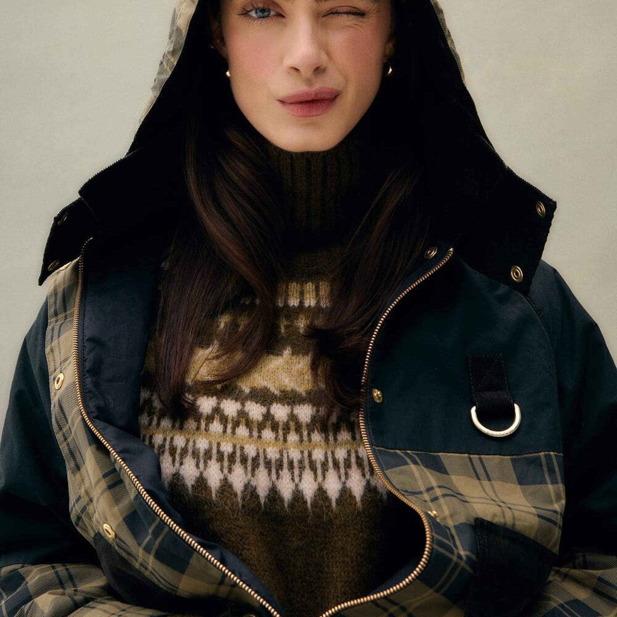 Barbour Elaine Showerproof Ceket