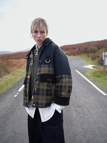  Barbour Elaine Showerproof Ceket