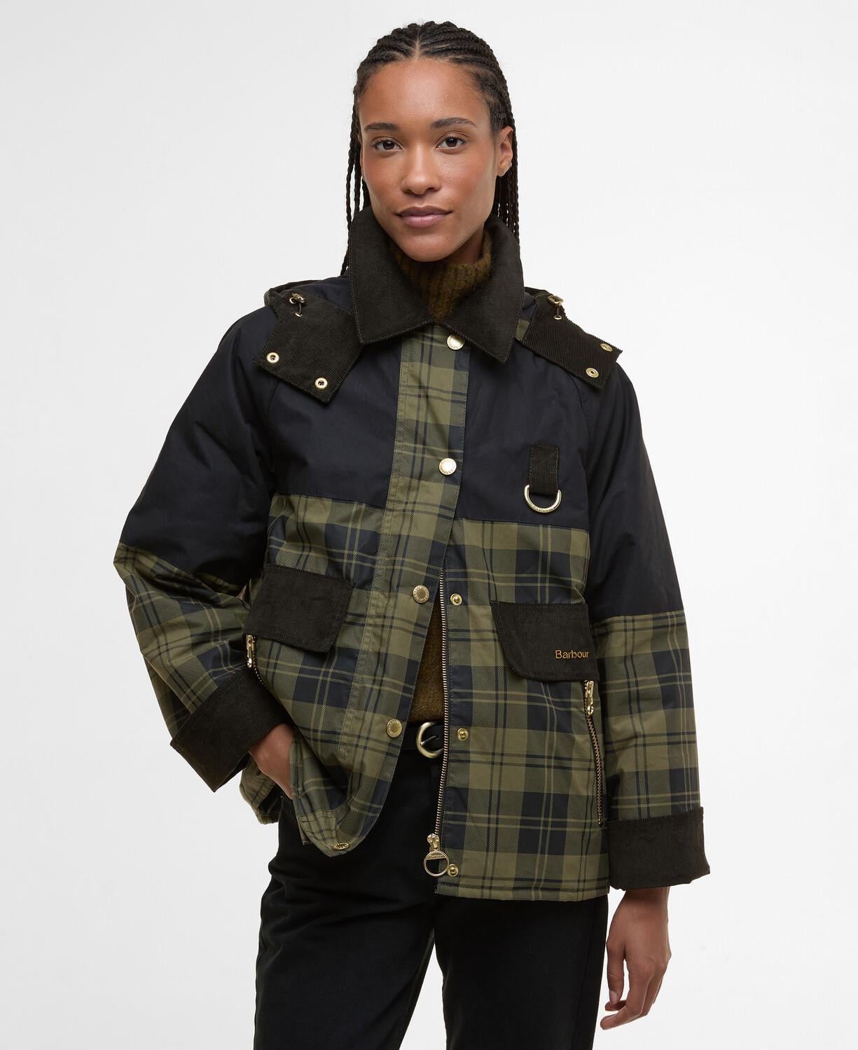  Barbour Elaine Showerproof Ceket
