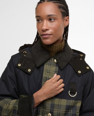  Barbour Elaine Showerproof Ceket