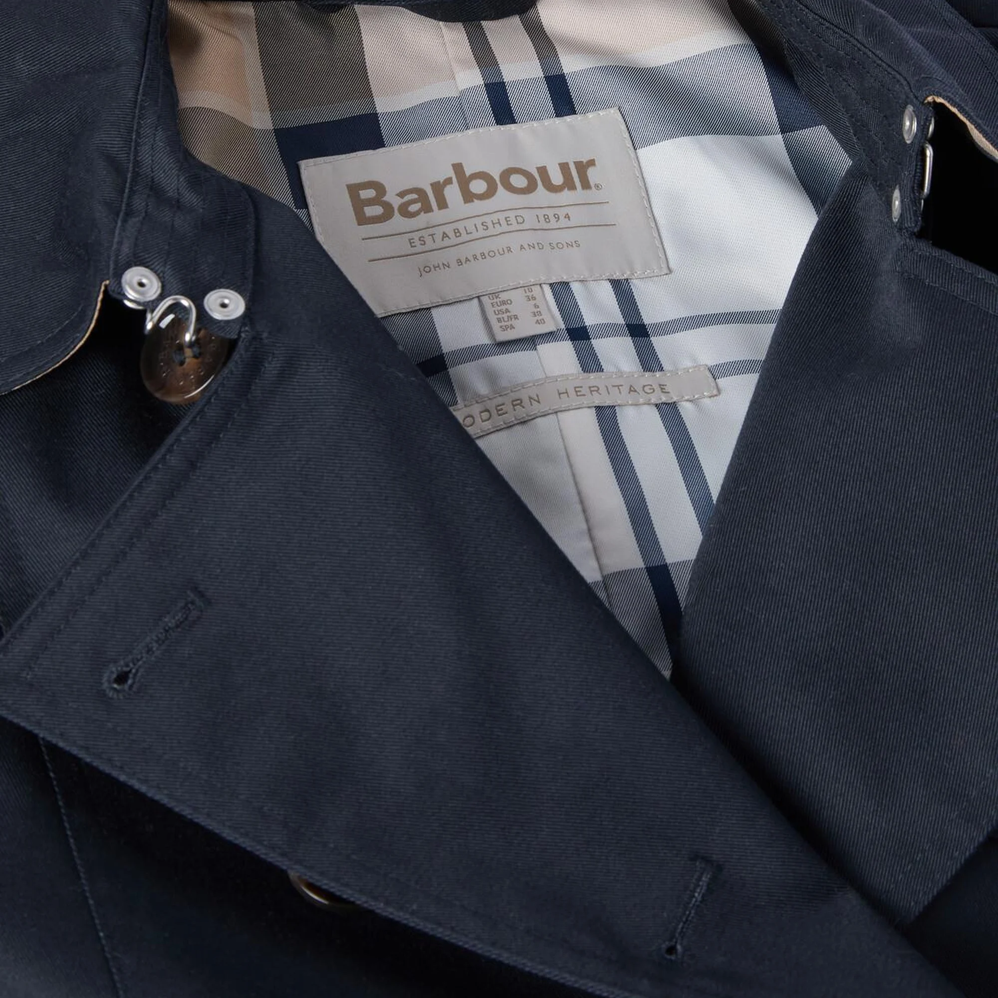 Barbour Short Greta Showerproof Ceket