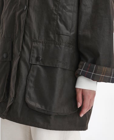  Barbour Kadın Beaufort Yağlı Ceket
