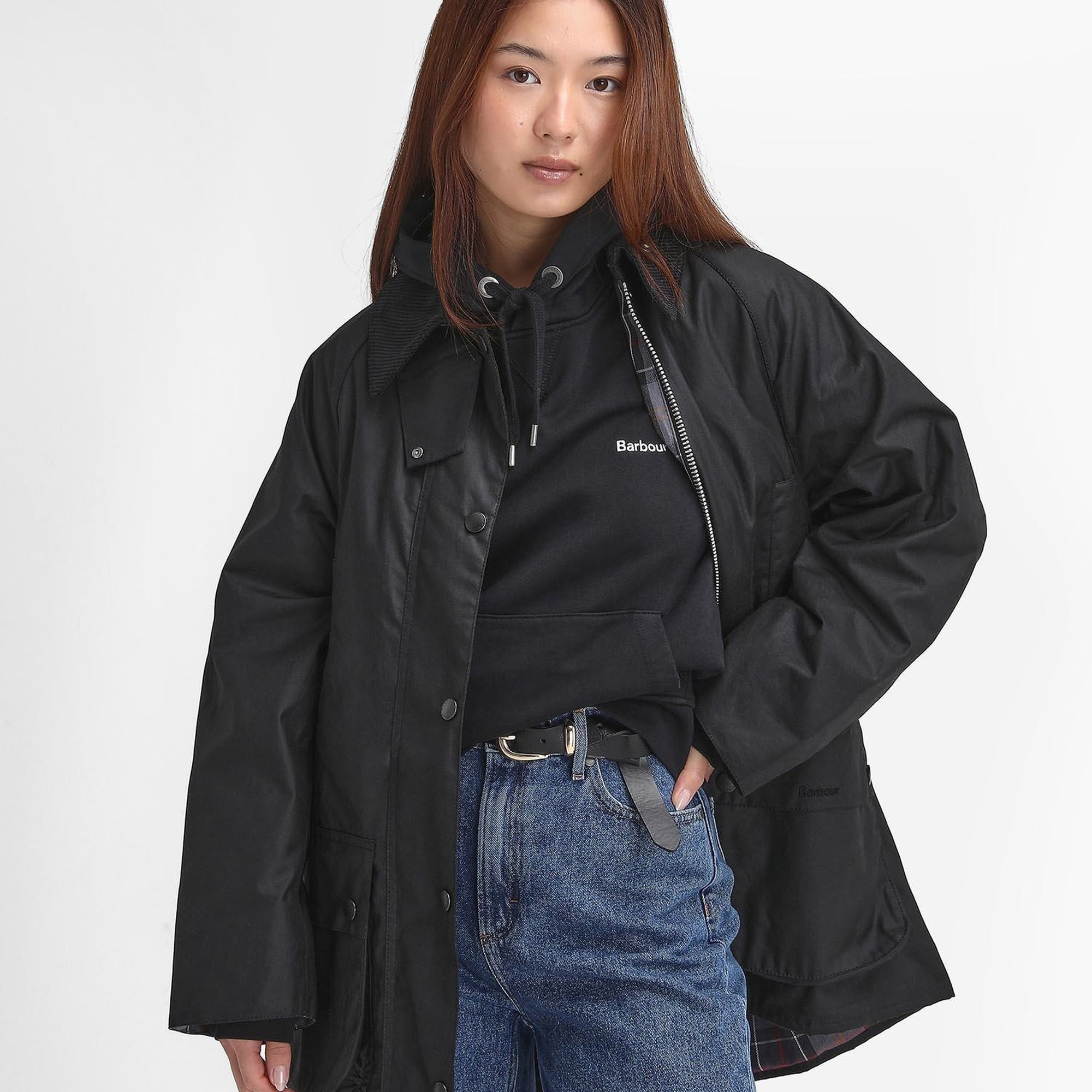 Barbour Kadın Beaufort Yağlı Ceket