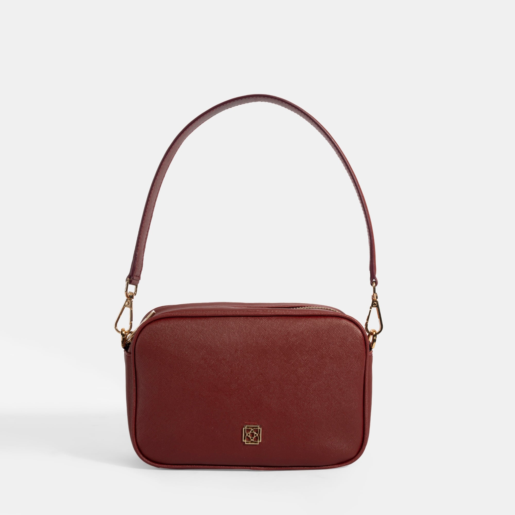 Kadın Bordo Omuz Askılı El Çantası