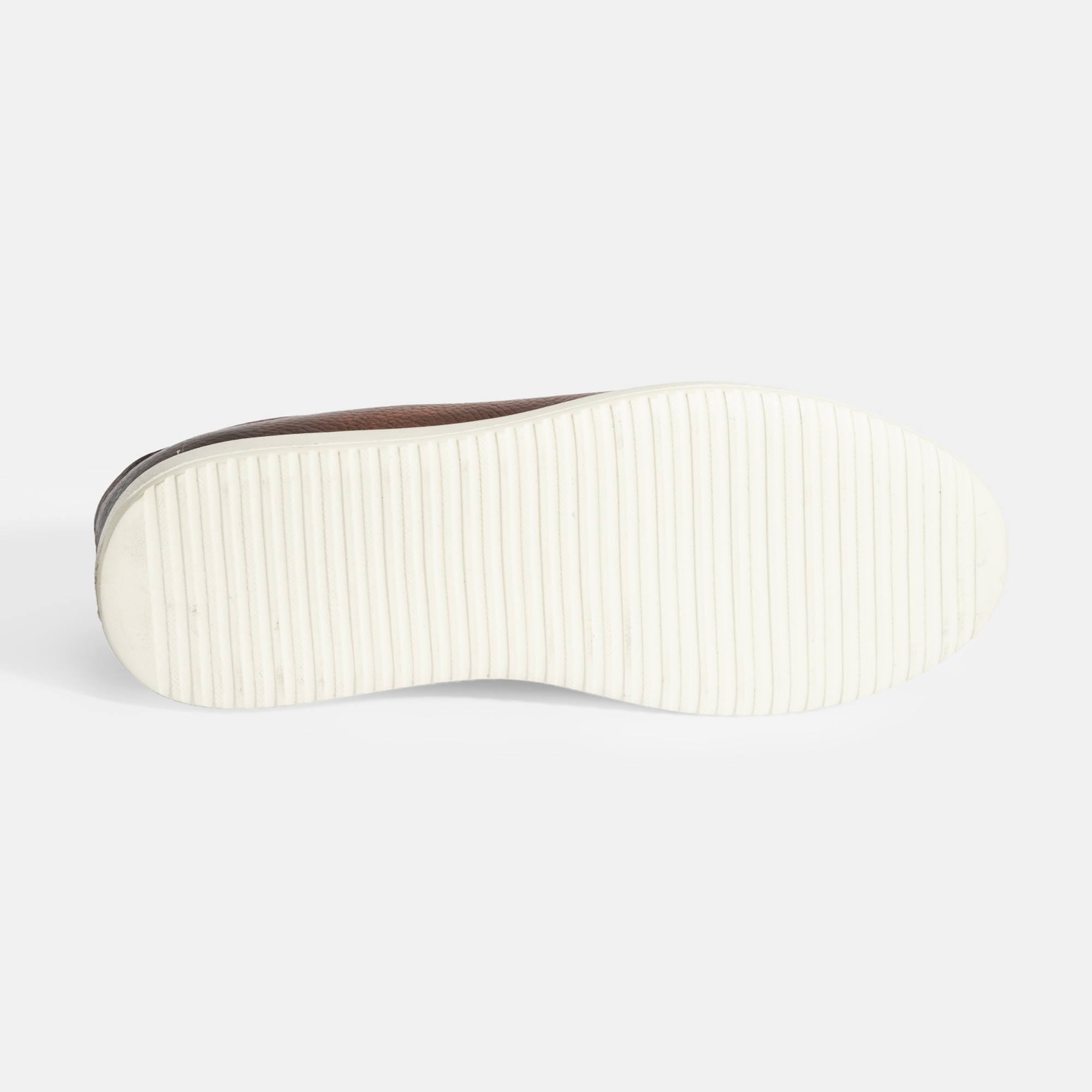 Erkek Taba Bağcıklı Günlük Deri Ayakkabı