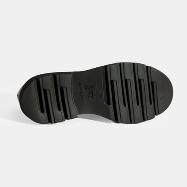  Luca Grossi Kadın Bordo Toka Detaylı Rugan Loafer