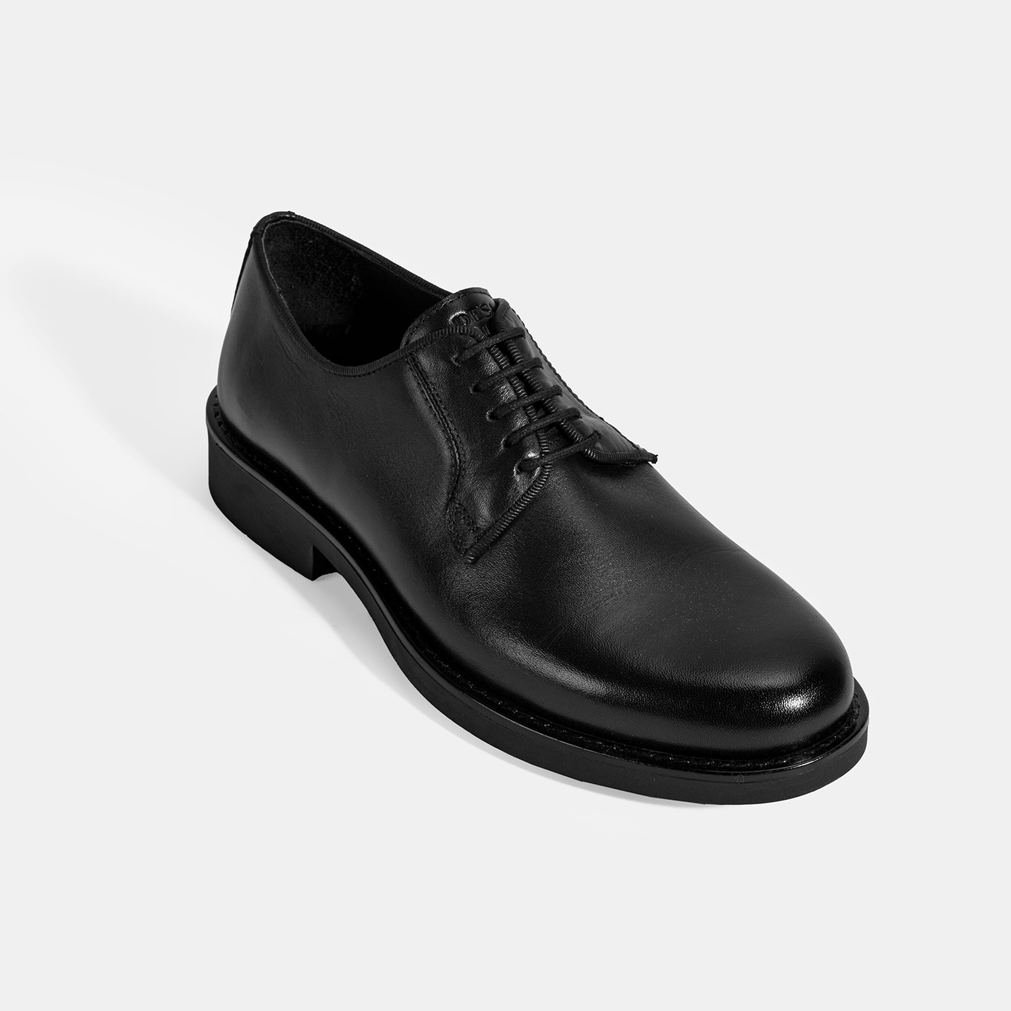 Erkek Siyah DesaComfort Klasik Deri Ayakkabı