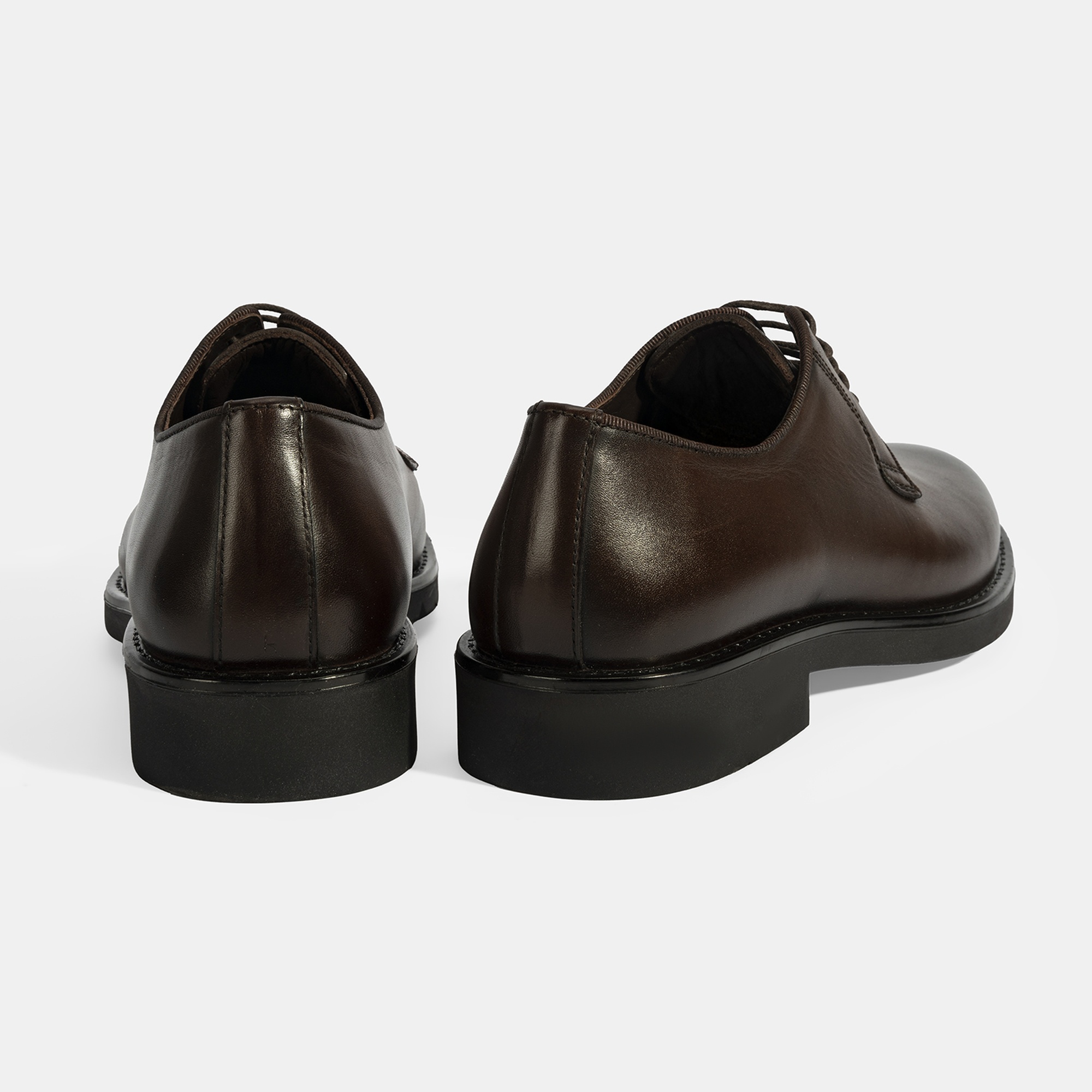 Erkek Kahve DesaComfort Klasik Deri Ayakkabı