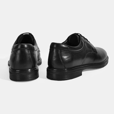  Erkek Siyah Klasik Deri Ayakkabı