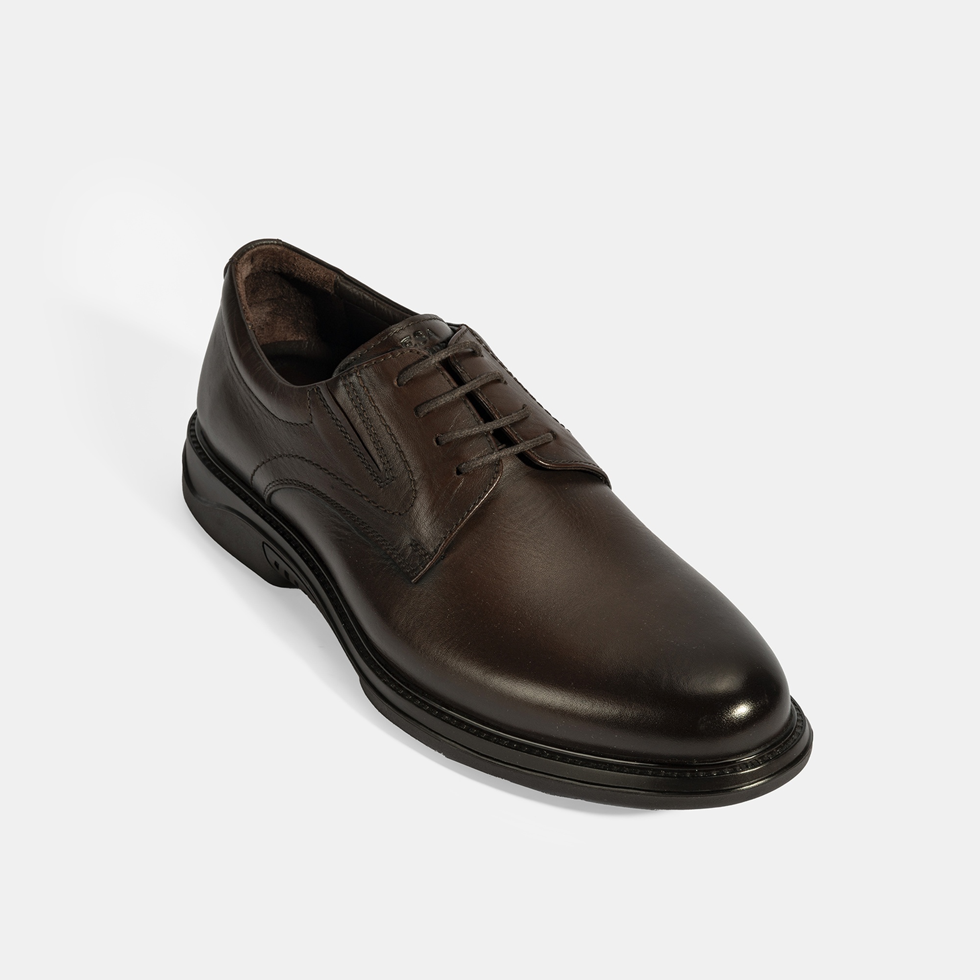 Erkek Kahve DesaComfort Klasik Deri Ayakkabı