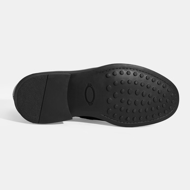  Erkek Siyah DesaComfort Deri Loafer