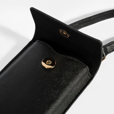  Kadın Siyah Çapraz Telefon Çantası