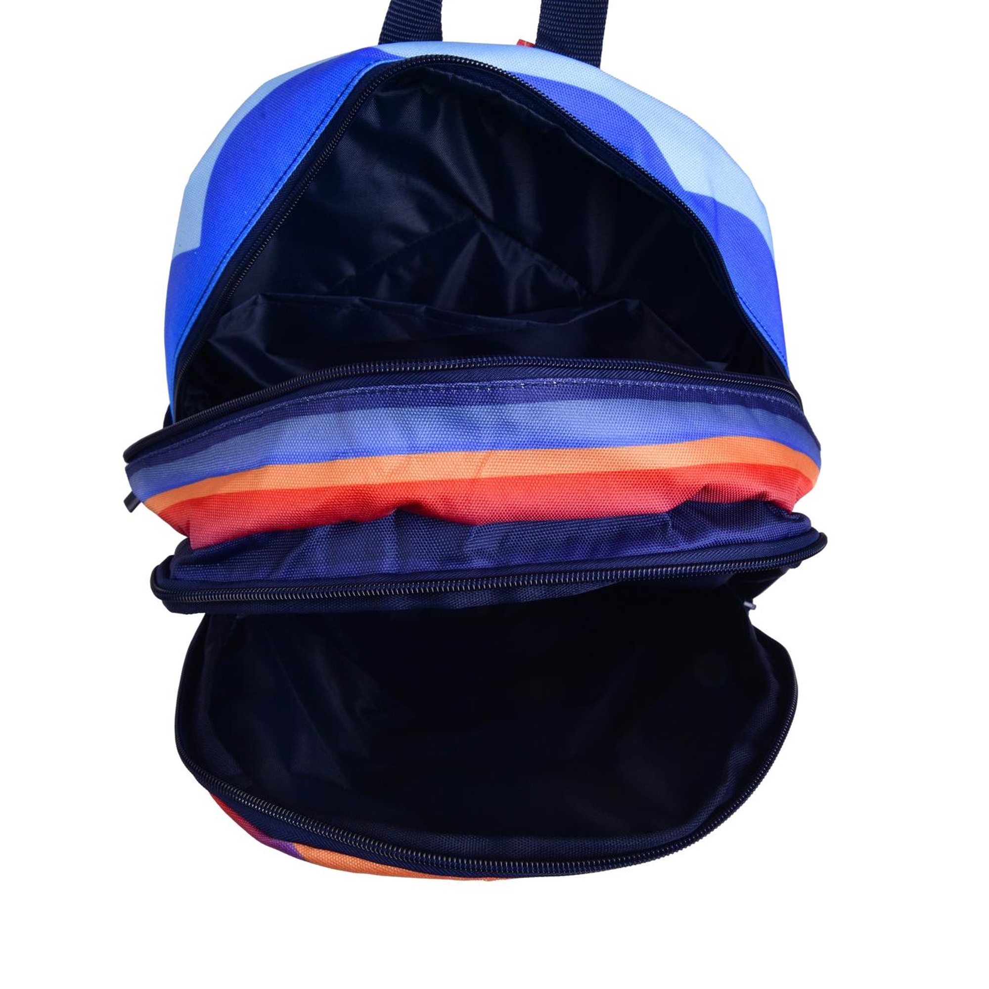 Erkek Çocuk Mavi Kamuflaj Desenli Benetton Yazılı Sırt Çantası