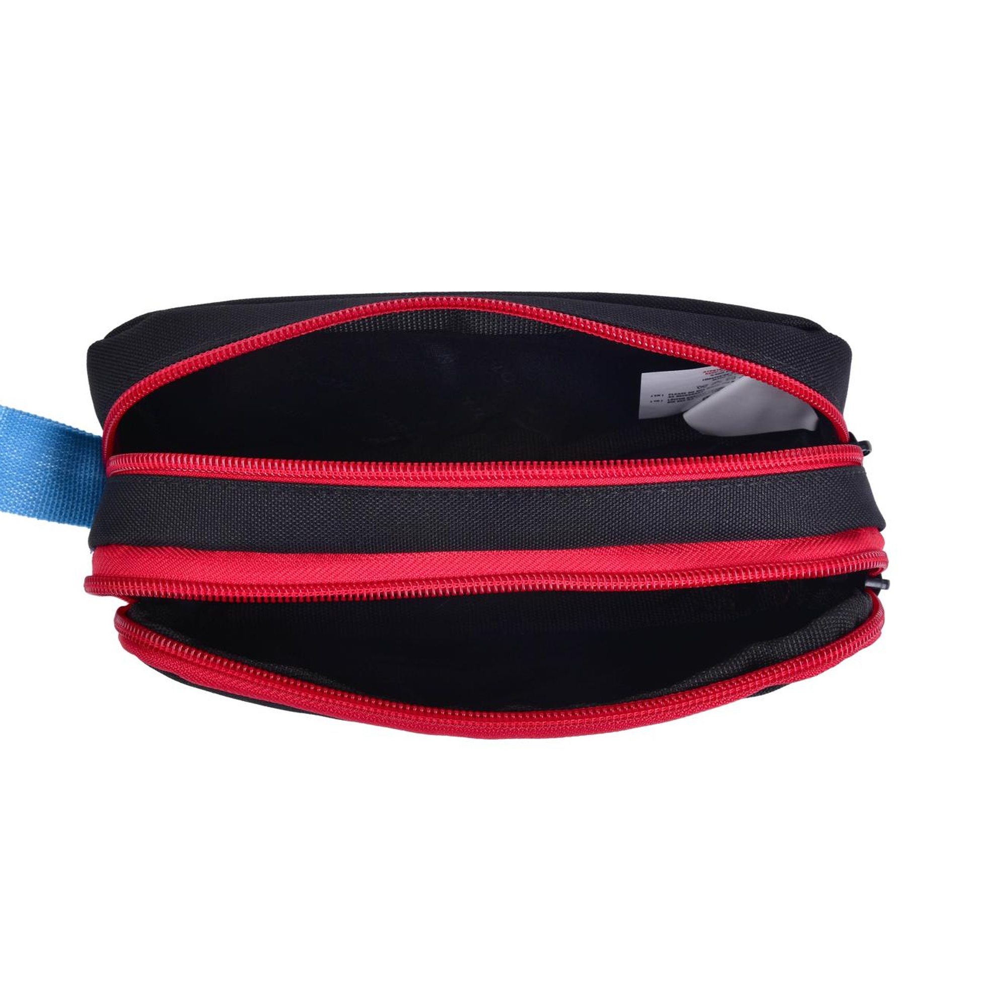 Erkek Çocuk Siyah Benetton Yazılı Renk Bloklu Çift Bölme Kalem Kutusu