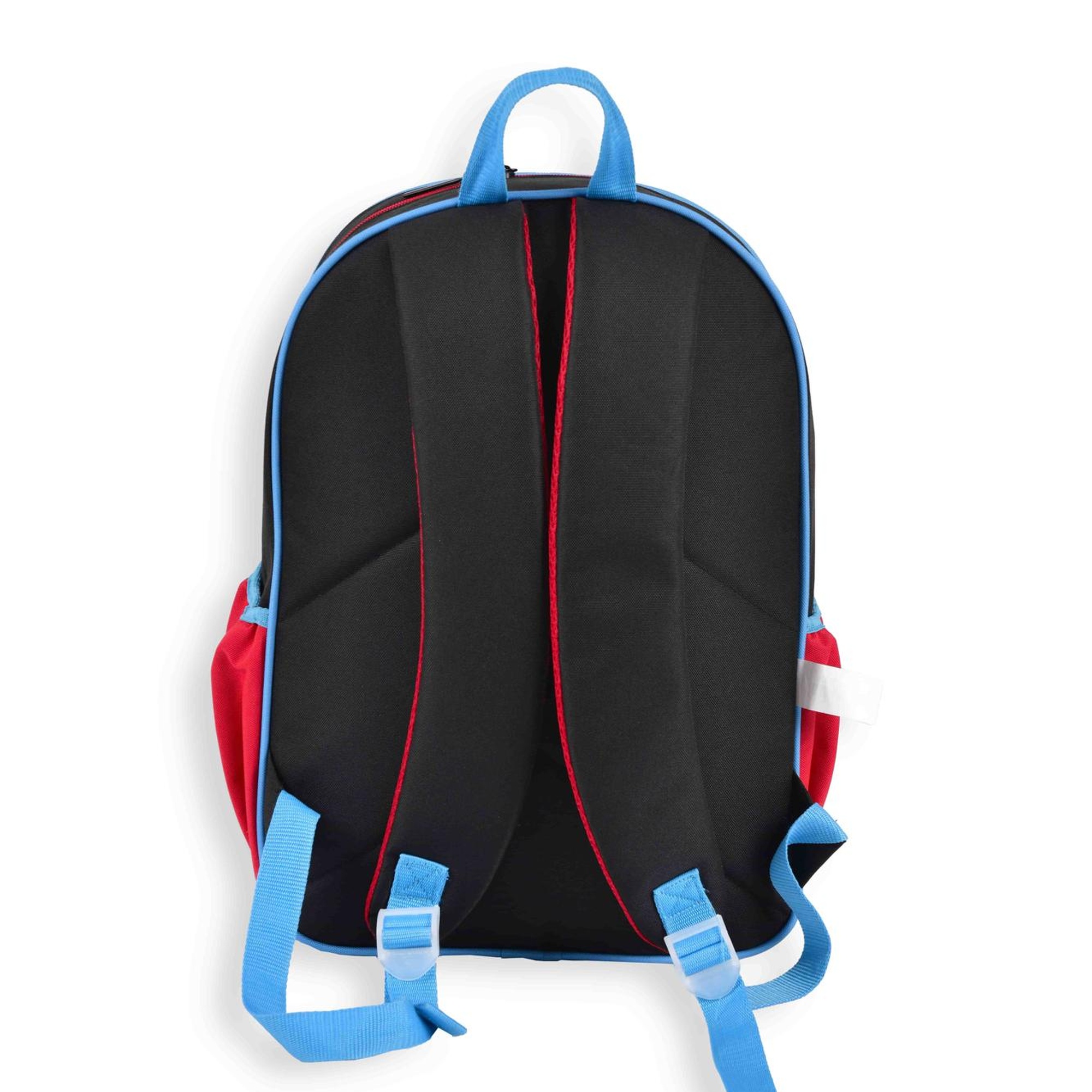 Erkek Çocuk Siyah Benetton Logolu Çift Bölme Sırt Çantası