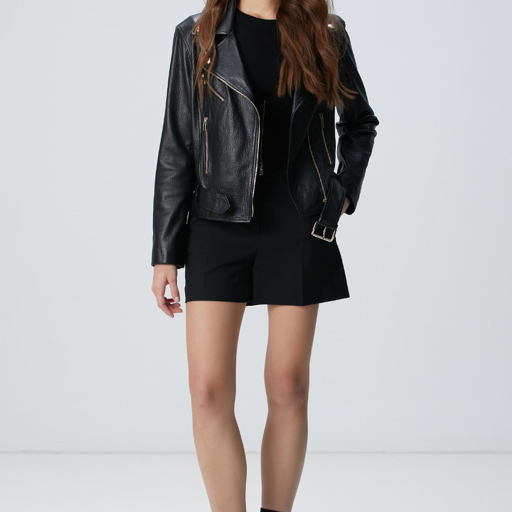 Network Kadın N-Tech Siyah Triko Kazak