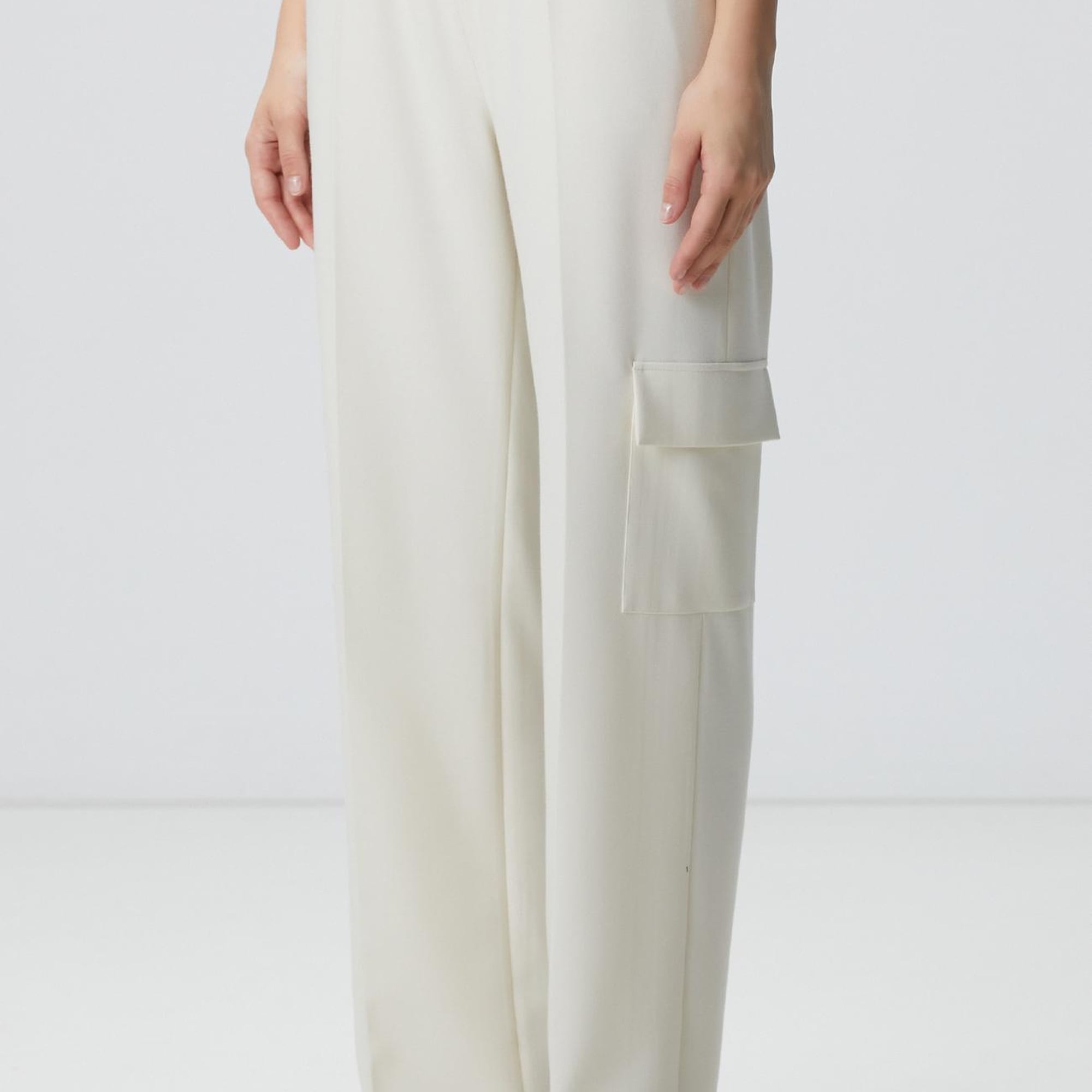 Network Kadın Beyaz Pantolon