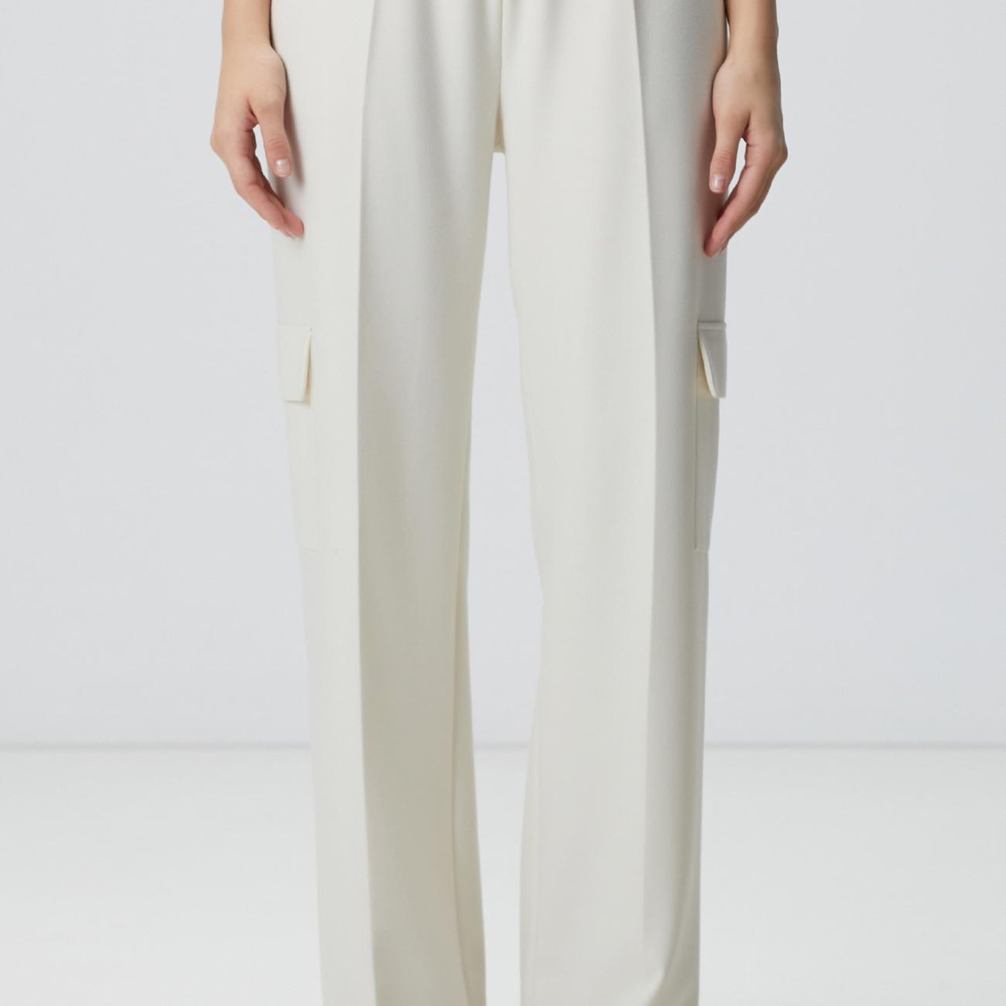 Network Kadın Beyaz Pantolon