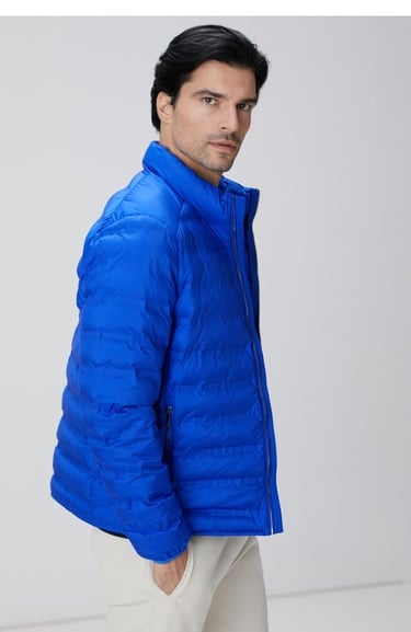  Network Erkek Saks Puffer Mont