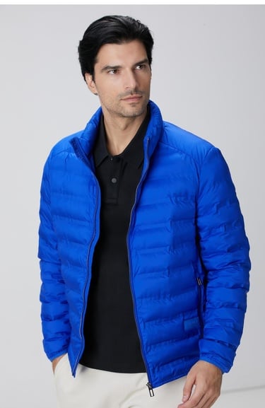  Network Erkek Saks Puffer Mont