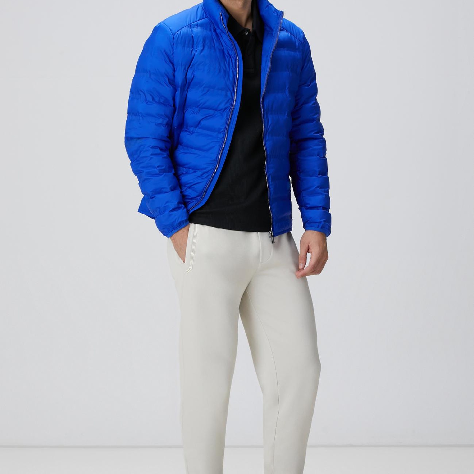 Network Erkek Saks Puffer Mont