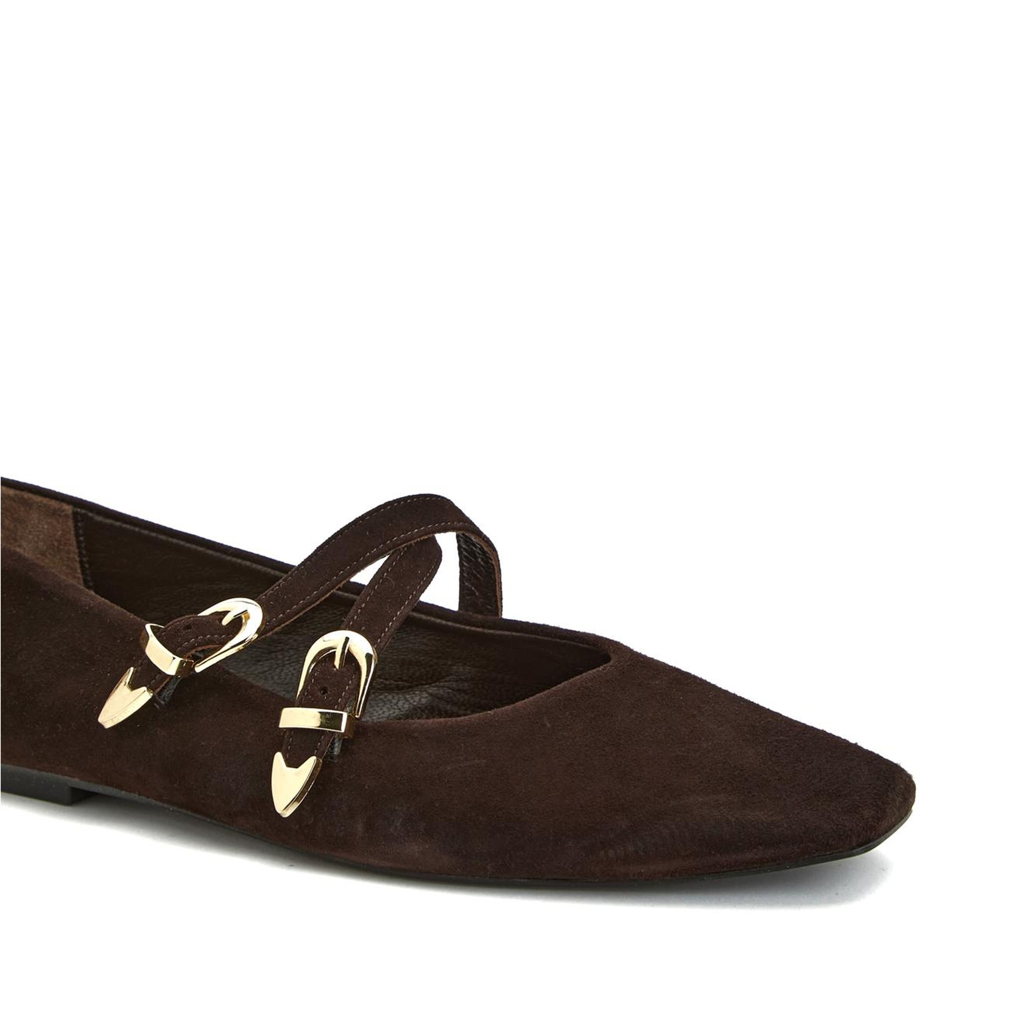 Network Kadın Acı Kahve Süet Babet