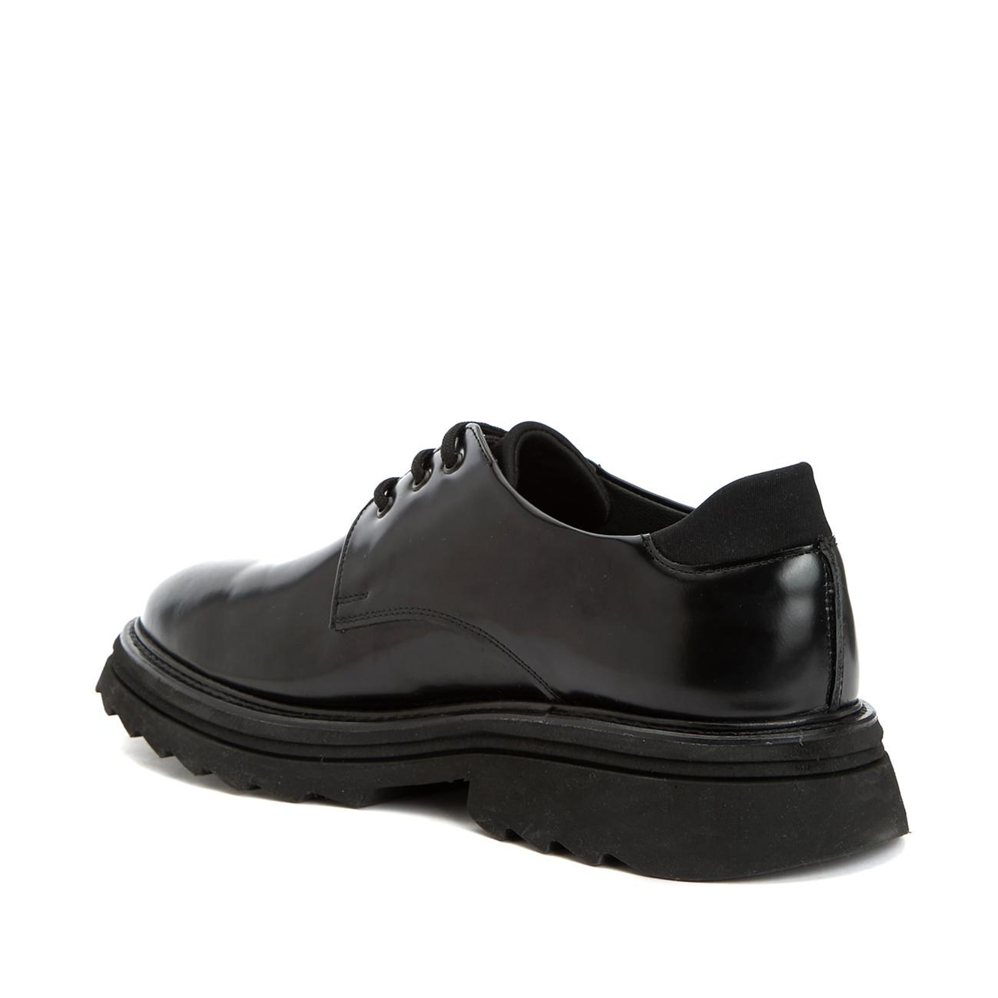 Network Erkek Siyah Açma Deri Ayakkabı