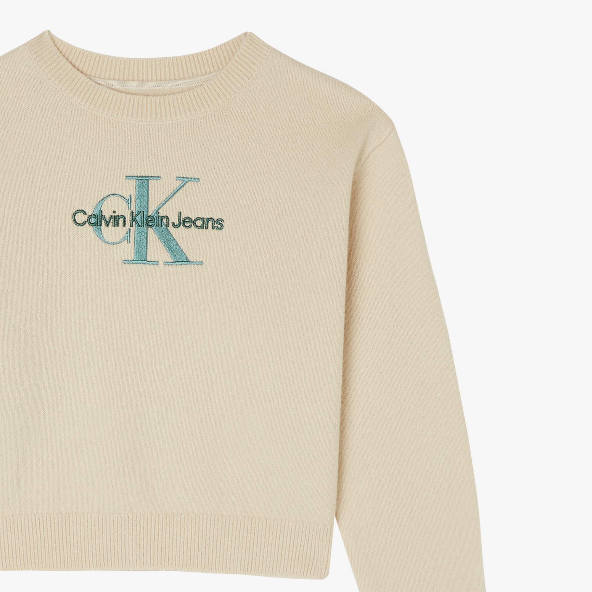 Calvin Klein Monologo Çocuk Gri Triko