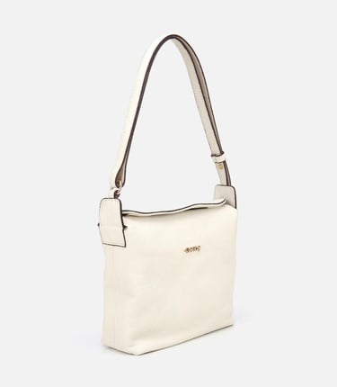  Kadın Deri Ekru Ayarlanabilir Askılı Omuz Çantası