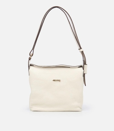  Kadın Deri Ekru Ayarlanabilir Askılı Omuz Çantası