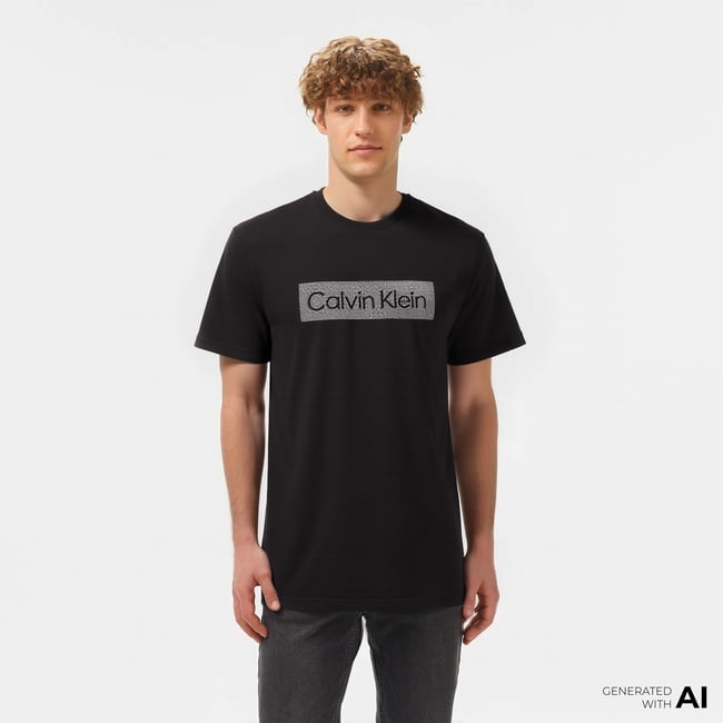  Calvin Klein Erkek Siyah T-Shirt