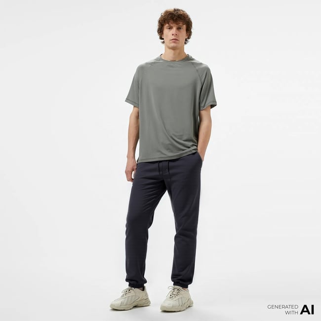  Calvin Klein Erkek Siyah Eşofman Altı