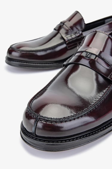  Valmenti Köln Erkek Bordo Hakiki Deri Loafer Ayakkabı