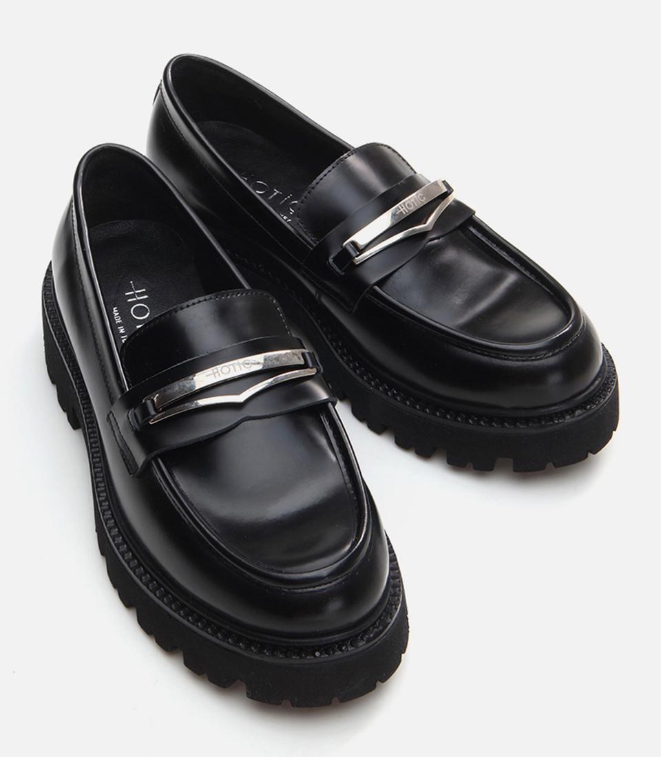 Hotiç Hotiç Kadın Deri Siyah Loafer Casual Ayakkabı | FashFed Siyah - 4. görsel