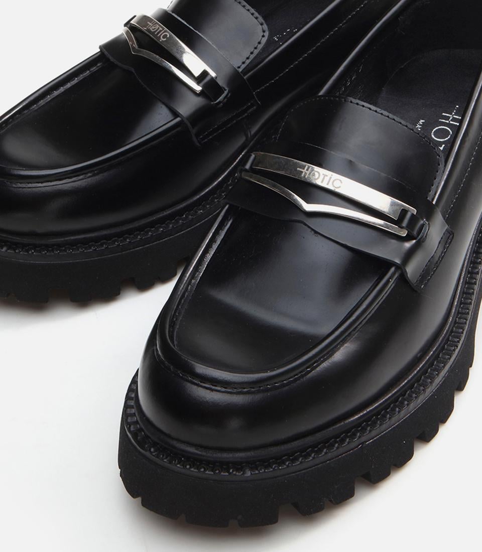 Hotiç Hotiç Kadın Deri Siyah Loafer Casual Ayakkabı | FashFed Siyah - 5. görsel