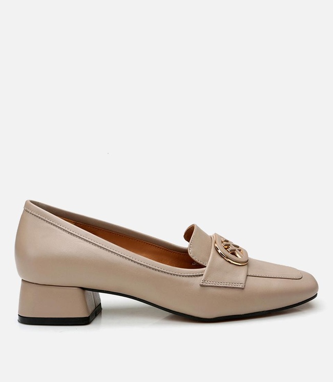  Kadın Deri Vizon Loafer