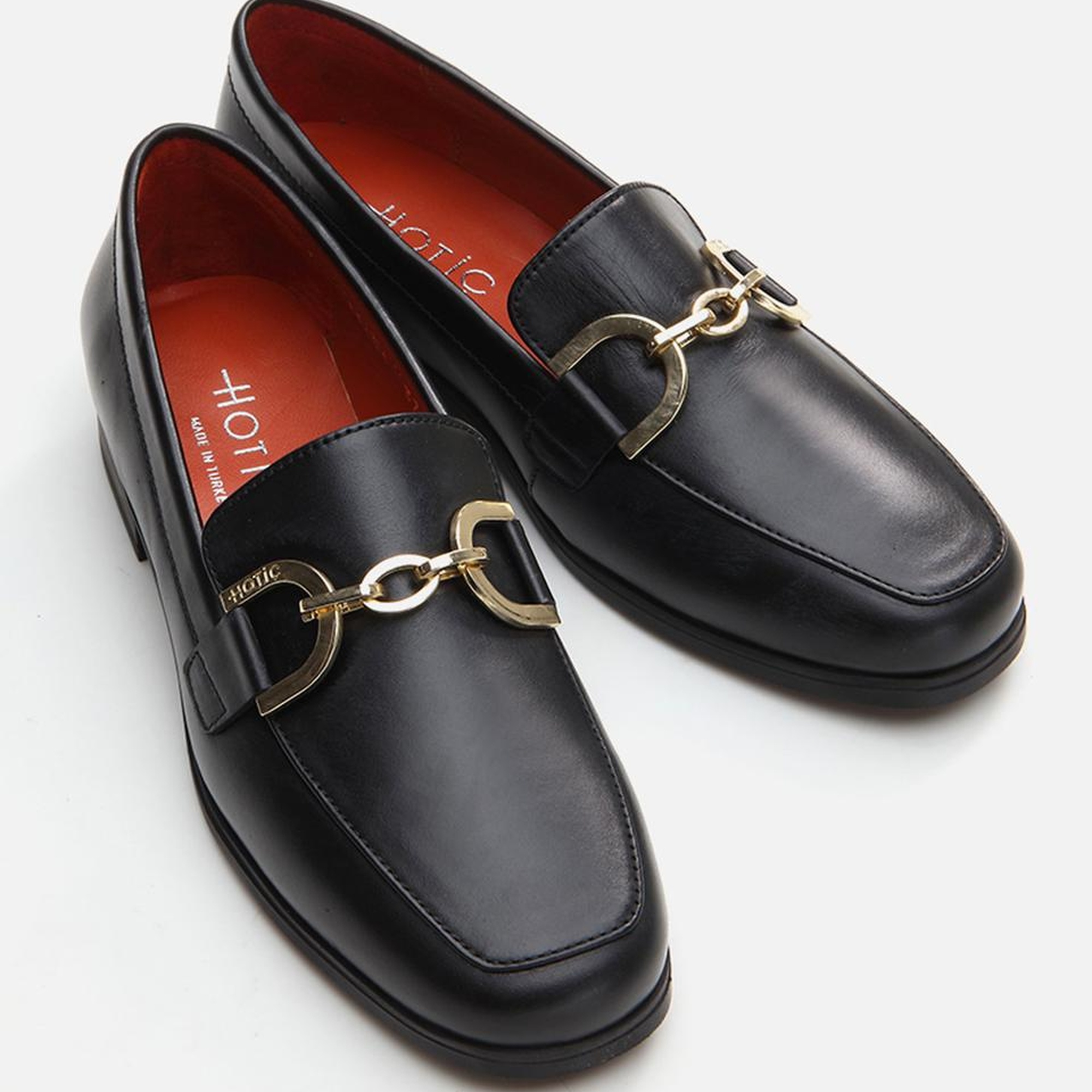 Kadın Deri Siyah Loafer