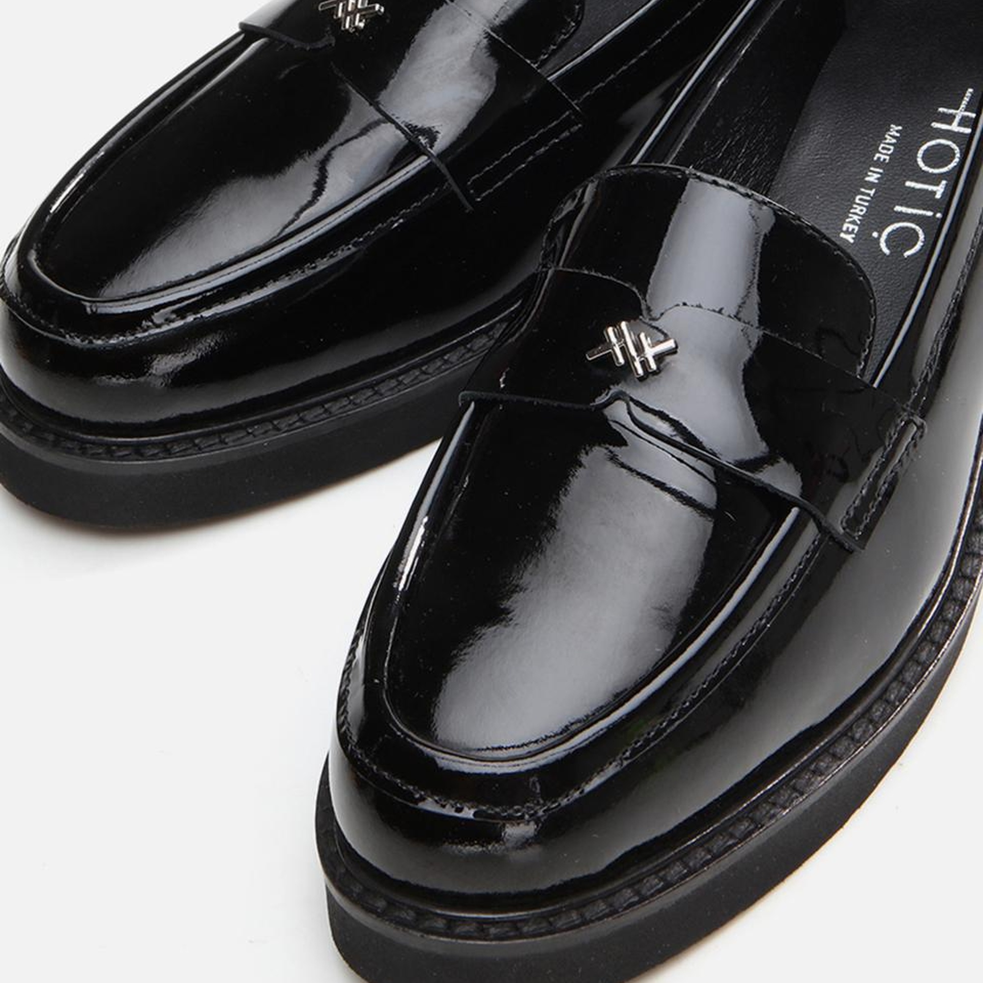 Kadın Deri Siyah Loafer