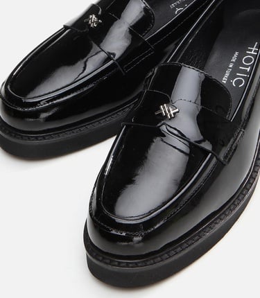  Kadın Deri Siyah Loafer